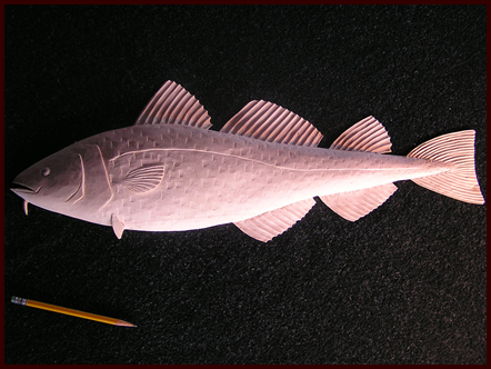 carved fish
